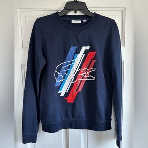 Lacoste sport women’s crewneck size: 38 (medium)